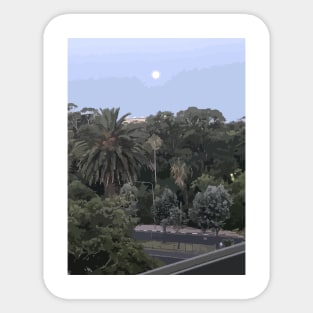 The View From My My Window - Landscape Sticker